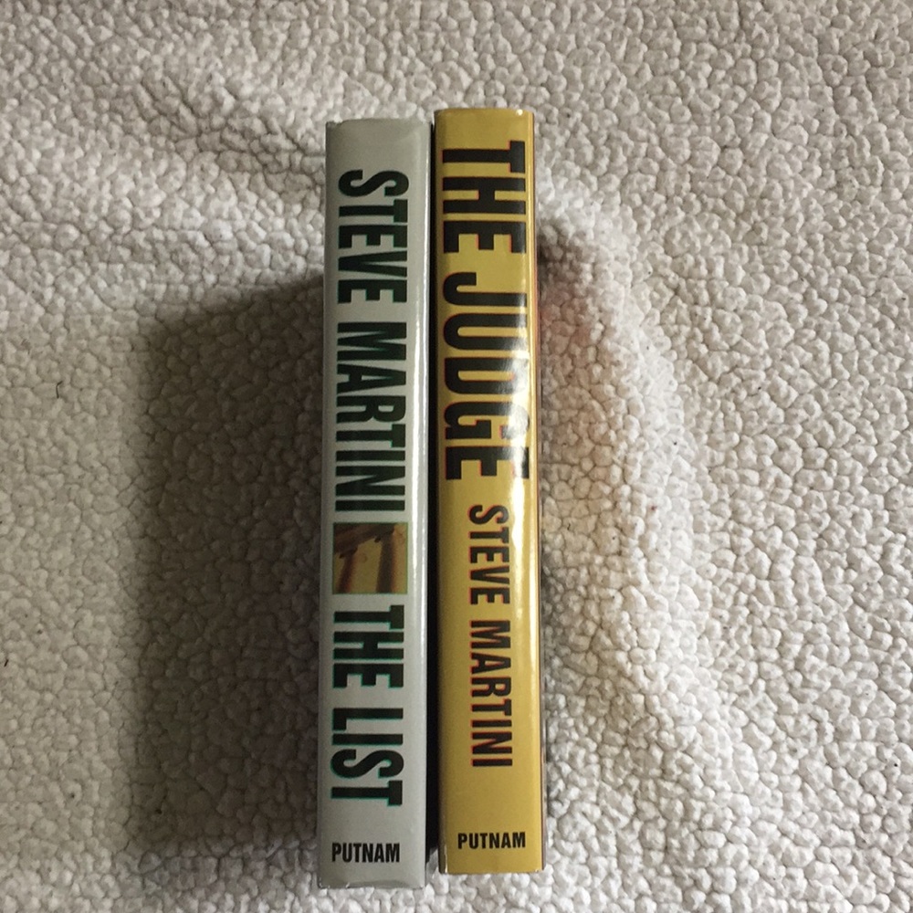 Bundle of 2 Steve Martini hardcover books - Picture 2 of 10